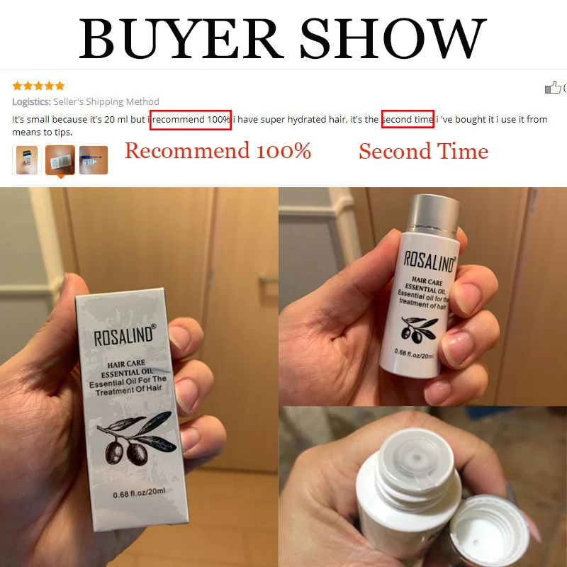 2 шт. шампунь для волос ROSALIND кератиновая маска лечения с аргановым маслом масло