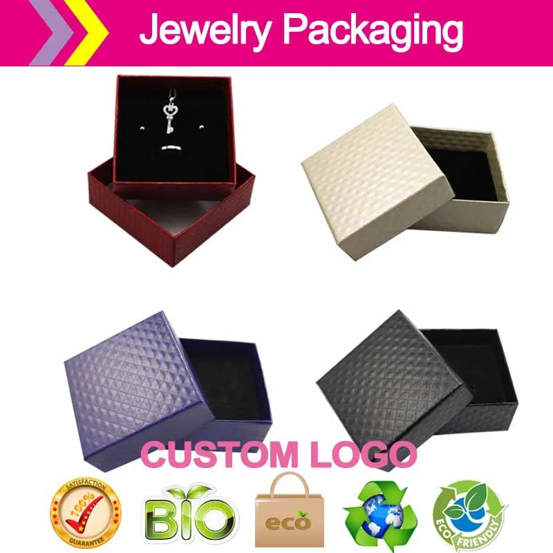 Бумажная коробка упаковка/переработанная бумага коробки ювелирных изделий