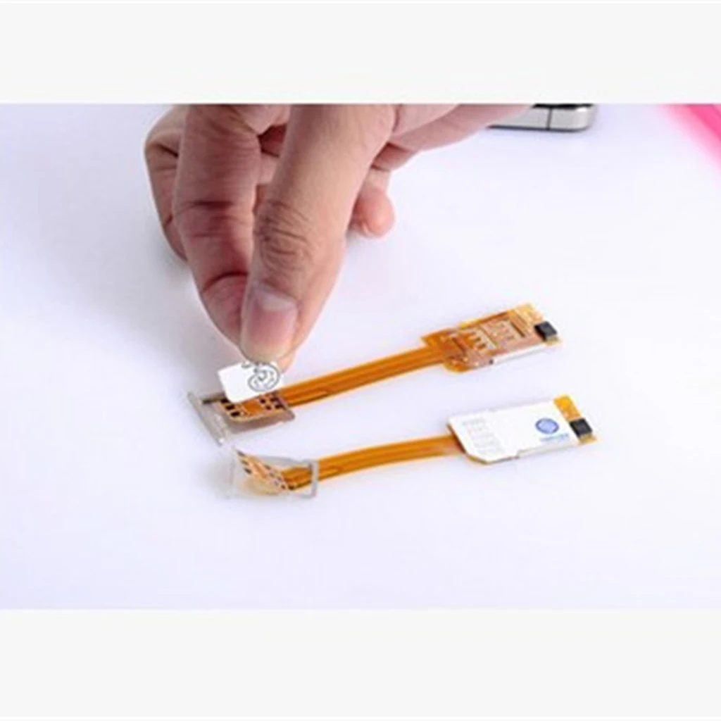 2 шт. адаптер для двух sim-карт смартфонов iPhone 6S/6/5S/5/4S | Мобильные телефоны и