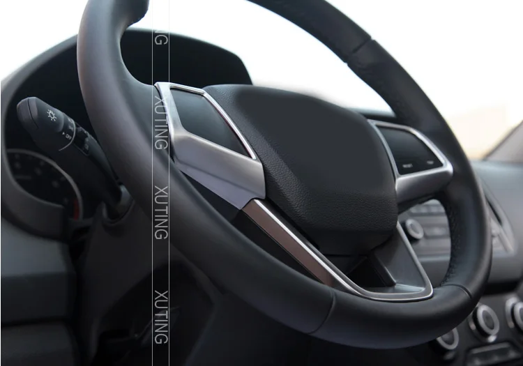 Vtear для hyundai creta ix25 хендай крета аксессуары для рулевого колеса автомобиля кнопки накладка рамка ABS хромированные накладки для салона ,автотовары