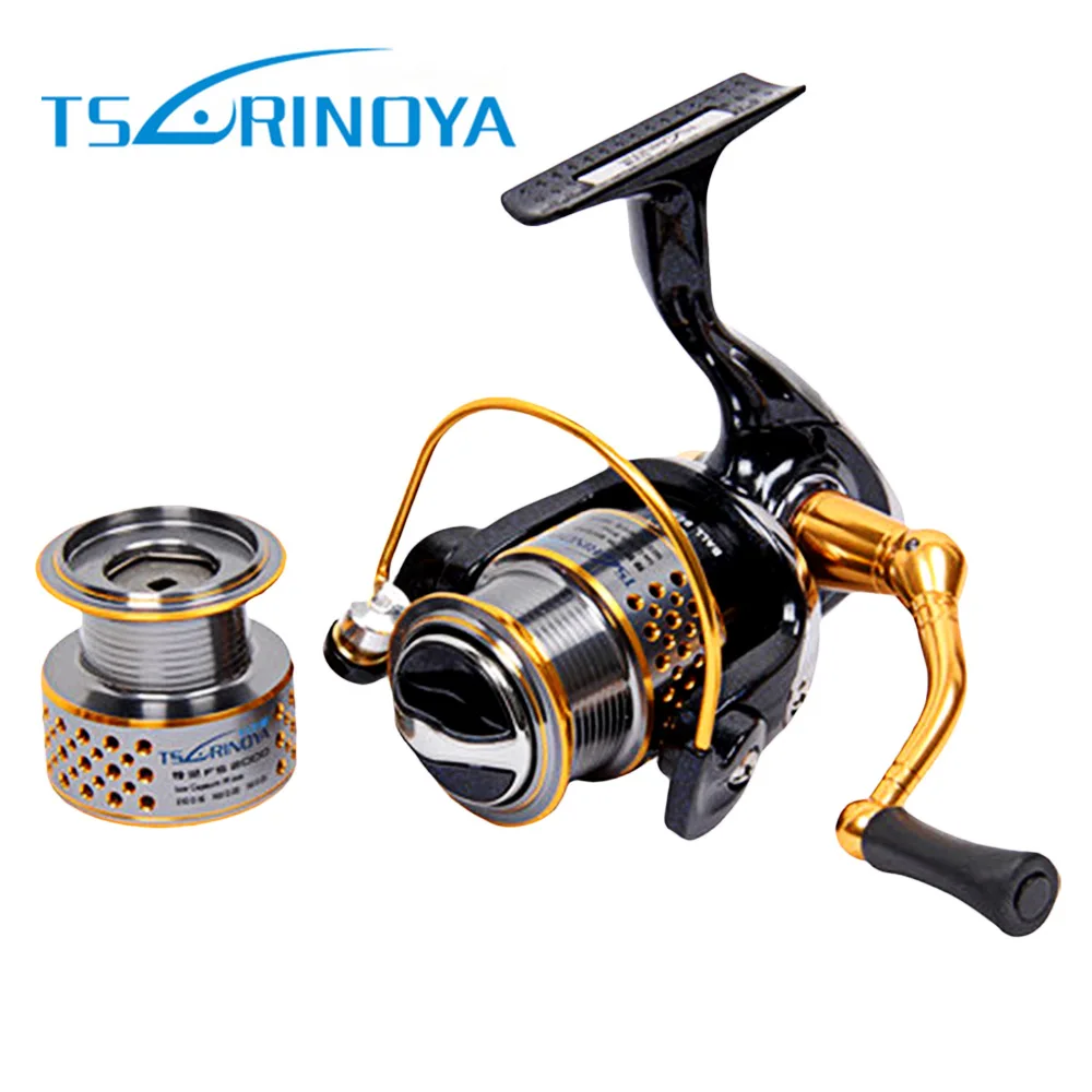 Металлическая Рыболовная катушка TSURINOYA DW2000 8 + 1 шарикоподшипника 5:2:1 спиннинговая