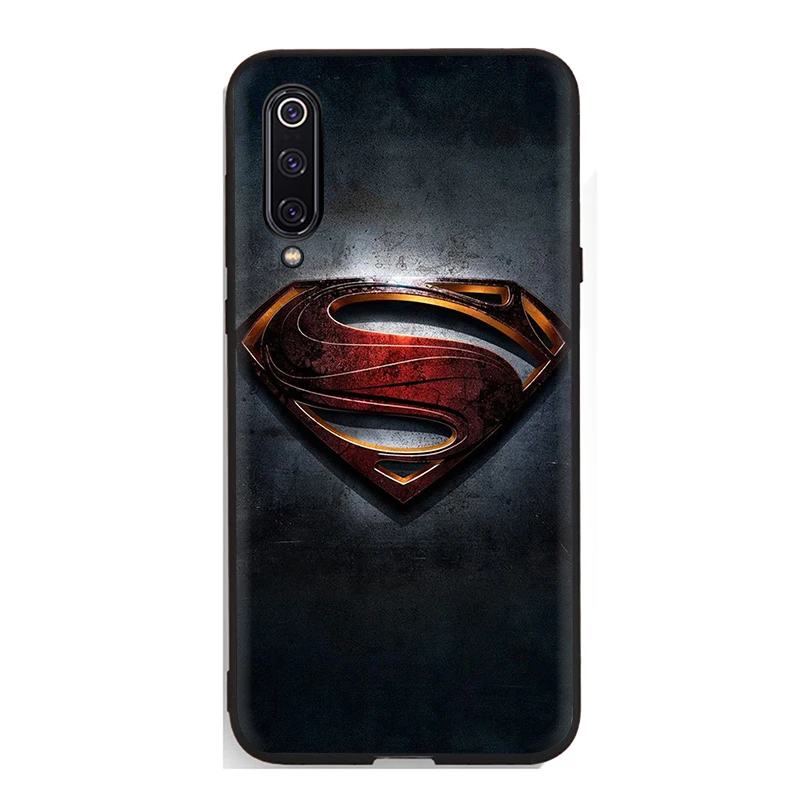 B10 Супермен S Логотип Marvel Мягкий силиконовый чехол для телефона Xiaomi 5X6 6X A1 A2 8 Lite 9 9se Max 3 F1 9T A3 Pro CC9e - Color: B10