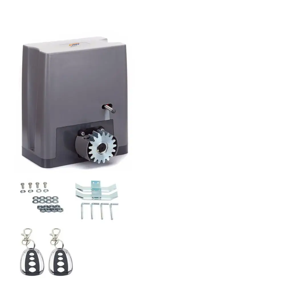 Kit 1 AC220V 800 кг Автоматический раздвижной ворот Открыватель двери операторский Мотор привод ближе наборы с GSM беспроводное устройство для открывания ворот для домашней безопасности - Цвет: Kit 1