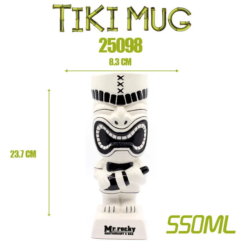 Импортные TikiMug тики Гавайские керамические Коктейльные бокалы для вина оригинальность индивидуальность Mojito Moggi поддержка продукт