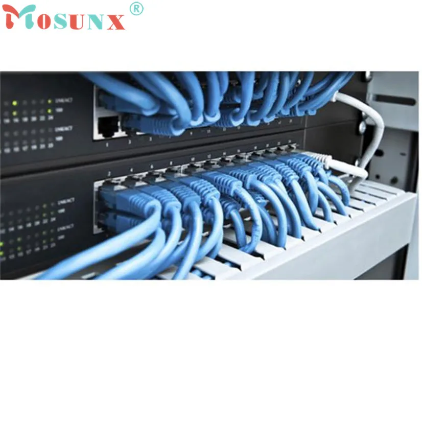 Factory Price MOSUNX Hot Selling 0.7M Blue Ethernet Internet LAN CAT5e Network Cable for Computer Modem Router Drop Shipping|internet network