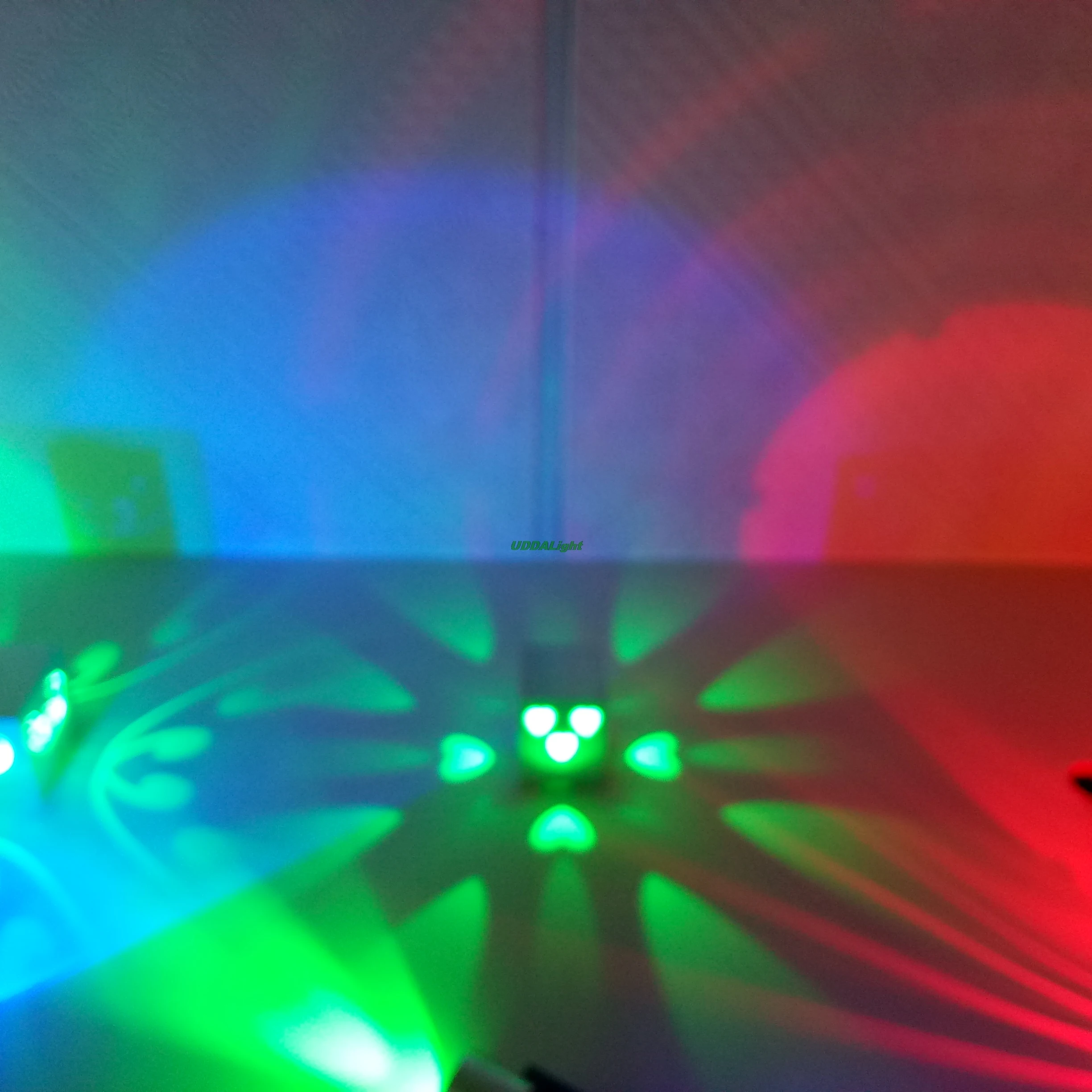 3 Вт AC85 265V RGB настенный светильник KTV караоке бар украшение светодиодный лампа с 24