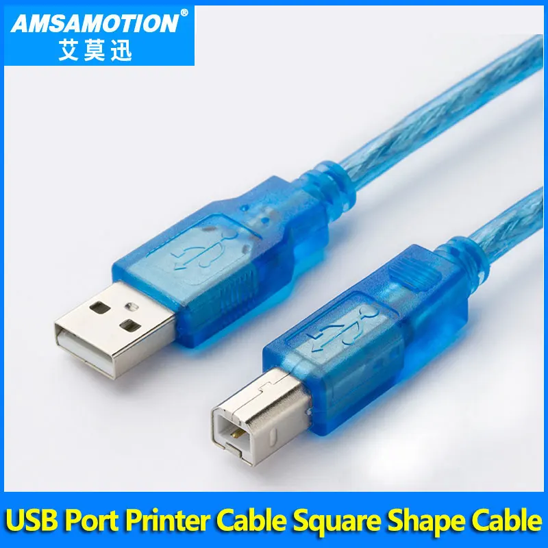 Omron PLC кабель USB принтер квадратный порт 2 0 CP1H длиной м|Электрические провода| |
