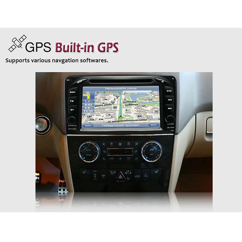 Morovan Автомобиль DVD GPS Навигация Для Benz C Class W203 2000 2004 Viano Vito CLK C208 C209 W208 W209 W210 W168 С 3 Г BT