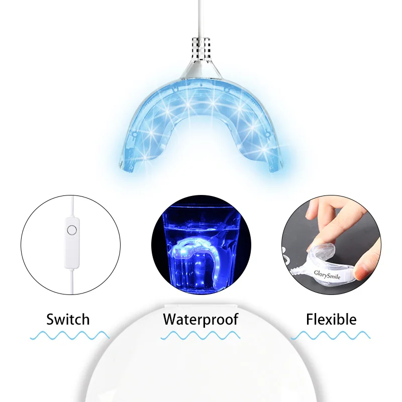 Профессиональная лампа для отбеливания зубов 16 светодиодов подключение к