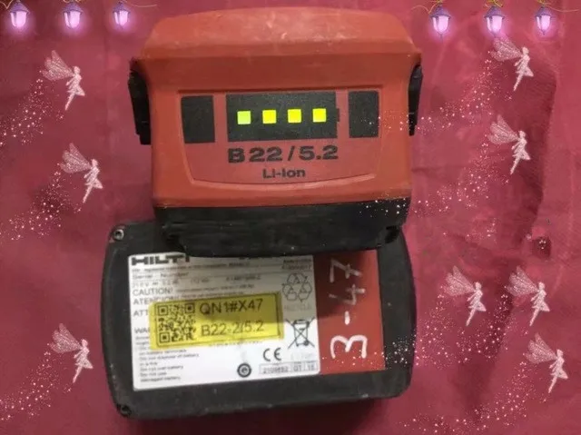 Литиевая батарея HILTI. HILTI Drill 21 6 в/22 в ач (б/у продукты)|Аксессуары для