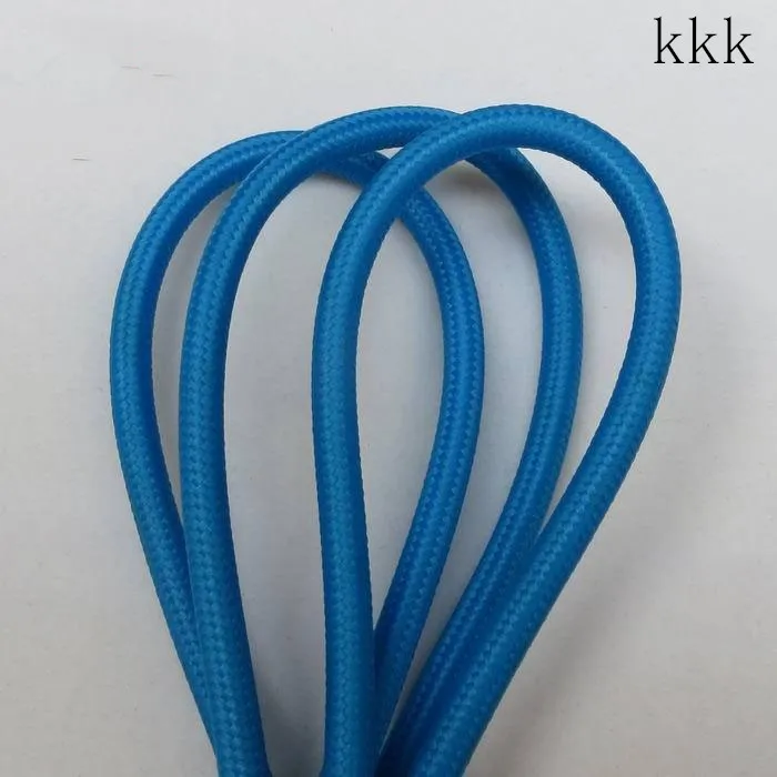 50m/a lot of VDE certification 2 wheel core textile weaving wire mesh cable and a variety colors the power cord | Обустройство дома