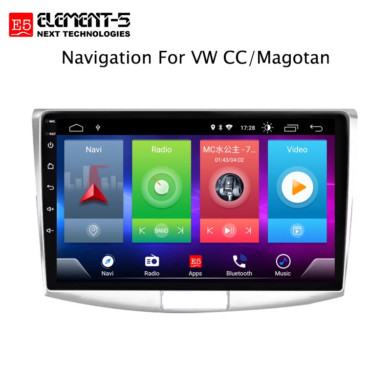 Полный сенсорный экран автомобиля Android 8,1 радио плеер для passat CC 7 B7 10-15 DSP gps навигация Видео Мультимедиа Встроенный Bluetooth