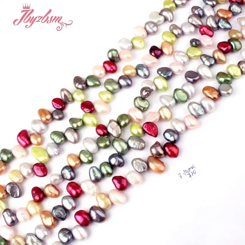 Разноцветный драгоценный жемчуг 6 7x8 9 мм|gem stone beads|bead strandsjewelry making |