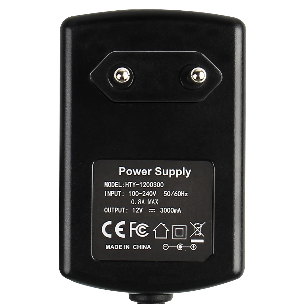 AC 110V 220V к DC 12V 3A 36W блок питания настенное зарядное устройство Универсальный Переключатель адаптер питания для светодиодной ленты освещение камеры безопасности концентратор