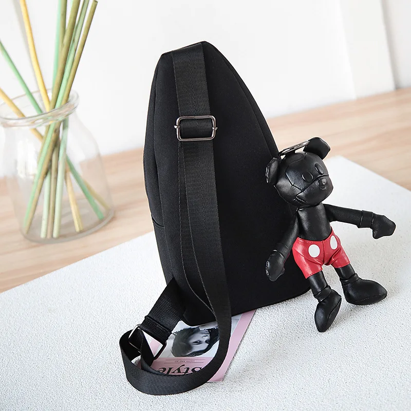 Детская мини сумка Disney Mickey Minnie мессенджер для мальчиков и девочек с мультяшной