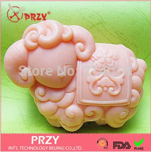 

Soap Mold Cake Decoration Mold Handmade Soap Mold Sell Hot Zodiac Sheep Modelling Silicon No.s406-1 Aroma Stone Moulds PRZY