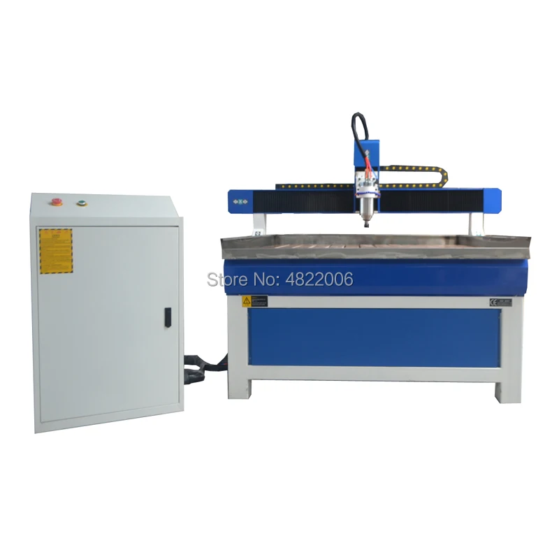 LINTCNC 1212 4 осевой фрезерный станок ЧПУ для алюминия с воздушным охлаждением