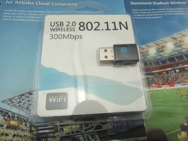 Беспроводная сетевая карта 300 Мбит/с мини USB роутер wifi адаптер WI FI излучатель