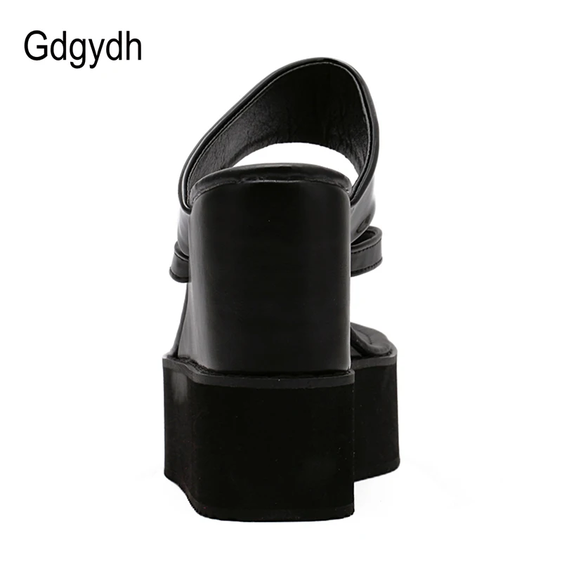 Gdgydh/женские босоножки на танкетке без застежки Новое поступление 2019 года женская