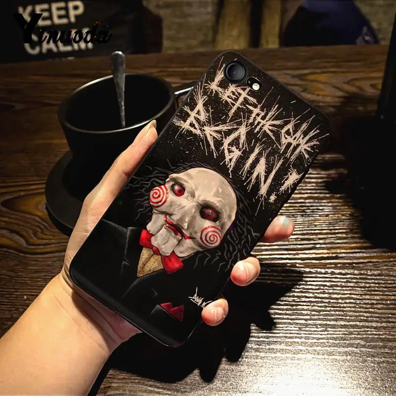 5 Yinuoda для iphone 7 6 X Чехол Saw Horror Moive Ghost замечательный популярный чехол для телефона для iphone X 8 7 6 6S Plus X 5 XS XR - Цвет: 5