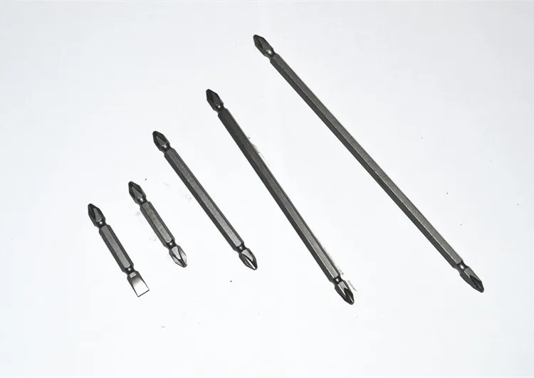 5 шт./компл. магнитные двухцелевые биты для отверток Phillips электрическая плоская