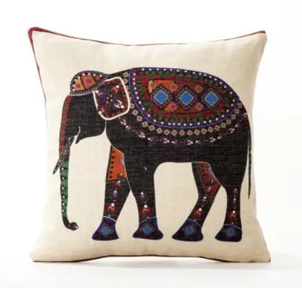 Наволочка для подушки в юго восточном азиатском стиле наволочка дивана виде