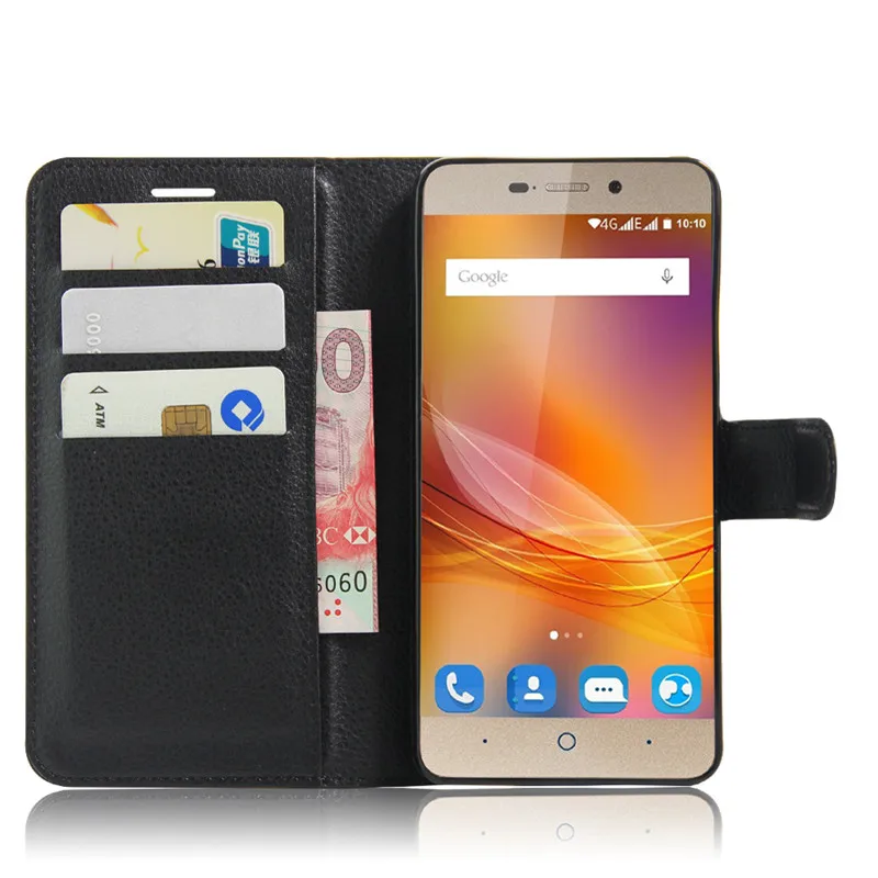 Чехол для ZTE Blade A452 роскошная Обложка на заднюю панель из искусственной кожи чехол