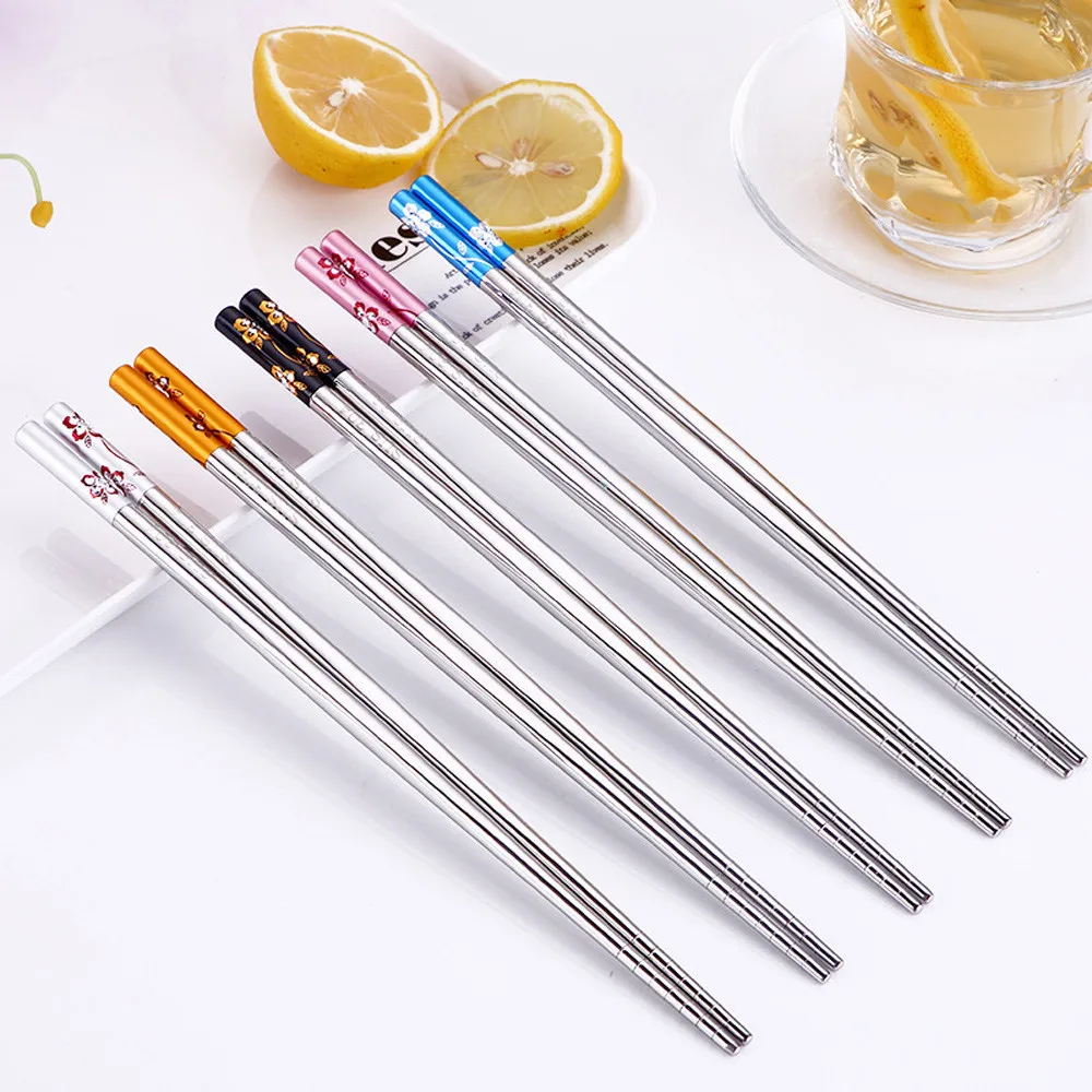 Палочки для еды китайские натуральные японские палочки набор 1 пара длина белый