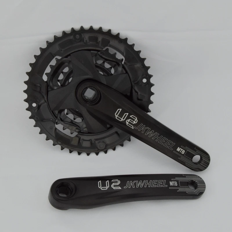 XC MTB шатун для горного велосипеда из алюминиевого сплава велосипедный шатун со звездочкой 22/32/44 чертежная линейка 7/8/9 ручка зубчатый диск