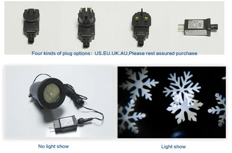 Ю. Г. IP65 110 В-240 В США/ЕС/ВЕЛИКОБРИТАНИЯ Водонепроницаемый Лазерный Свет Этапа эльф