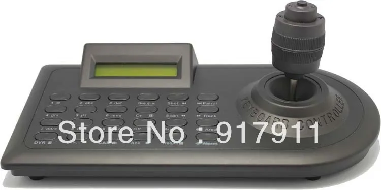 SK-401 Rs485 4-Axis joystick cctv PTZ remote Control Keyboard support speed cameras DVR programming menus for camera | Видеонаблюдение