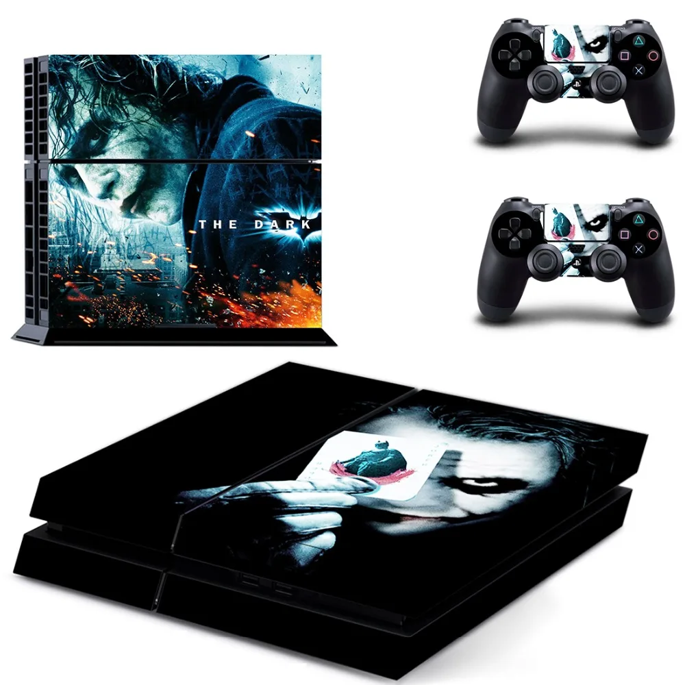 DC Бэтмен и Джокер Флим PS4 наклейка на кожу Виниловая для Sony Playstation 4 консоль 2