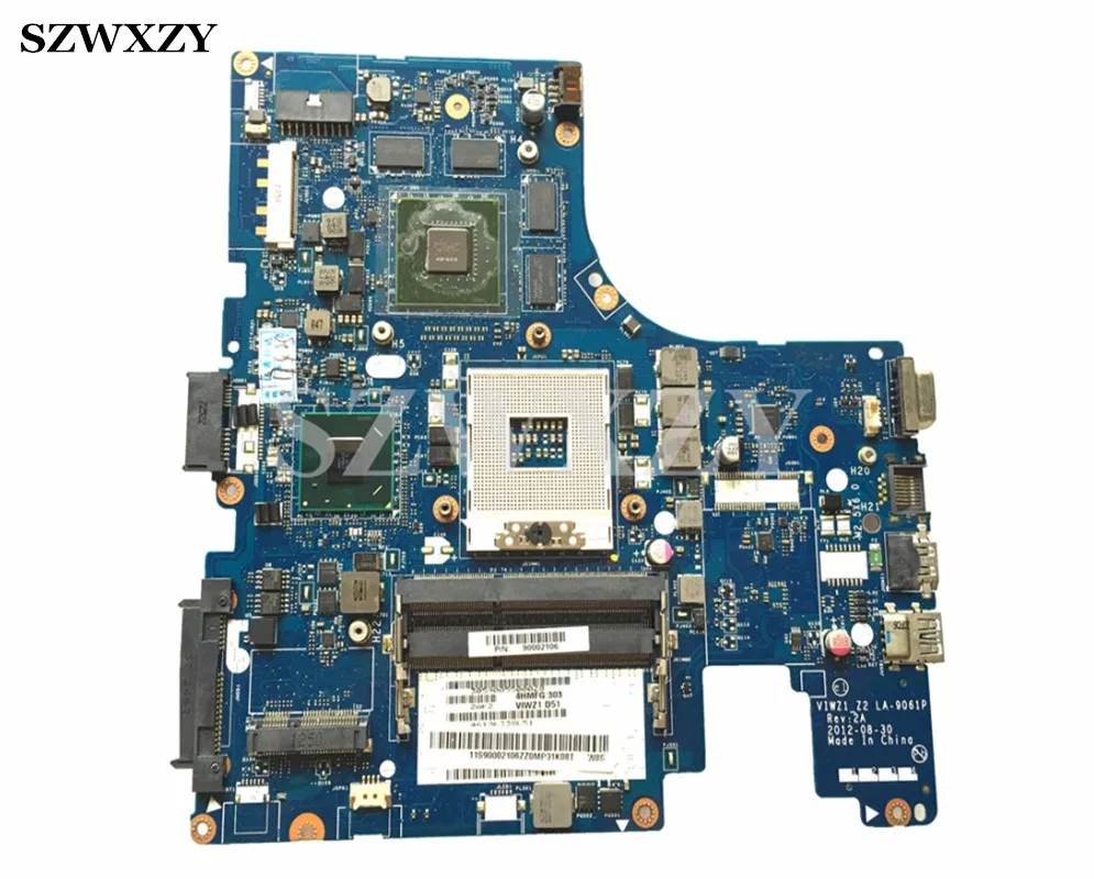 Новая материнская плата для ноутбука Lenovo Z400 HM76 DDR3 GT635M 2 Гб LA 9061P 90002106 100%
