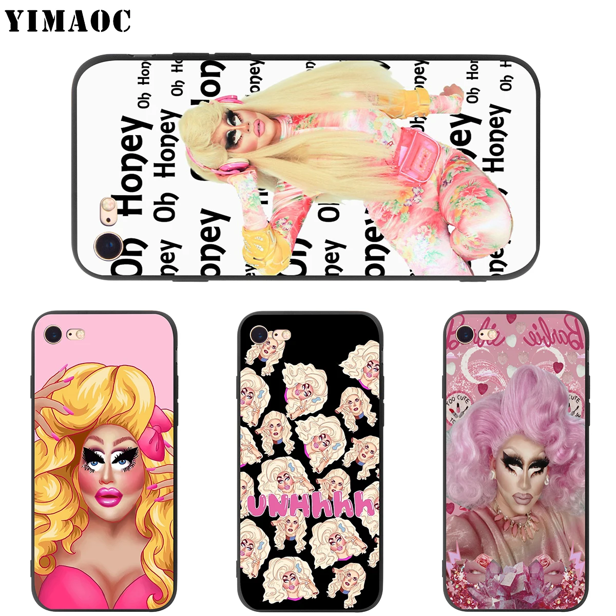 Мягкий чехол YIMAOC Trixie Mattel UNHhhh для Apple iPhone SE 2020 5 5s 6 6s 7 8 Plus XR X Xs 11 12 Pro Max mini | Мобильные
