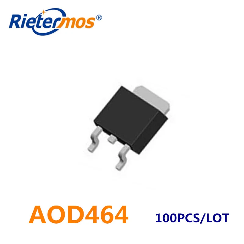 10 шт. 100 AOD464 фото|smd| |