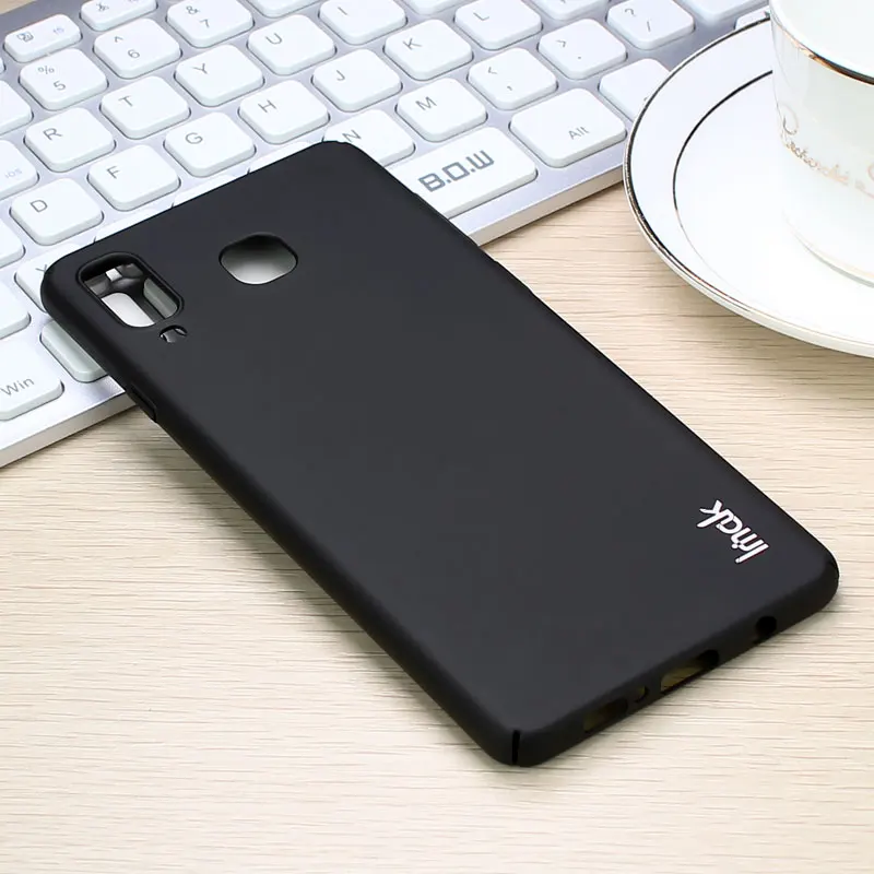 IMAK Марка для samsung Galaxy A9 Star G8850 Case Jazz осязания кожи ультра-тонкий жесткий PC задняя