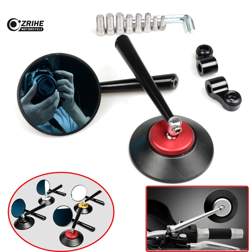 Горячая продажа Мотоцикл CNC алюминиевое боковое зеркало мотоцикл заднего вида