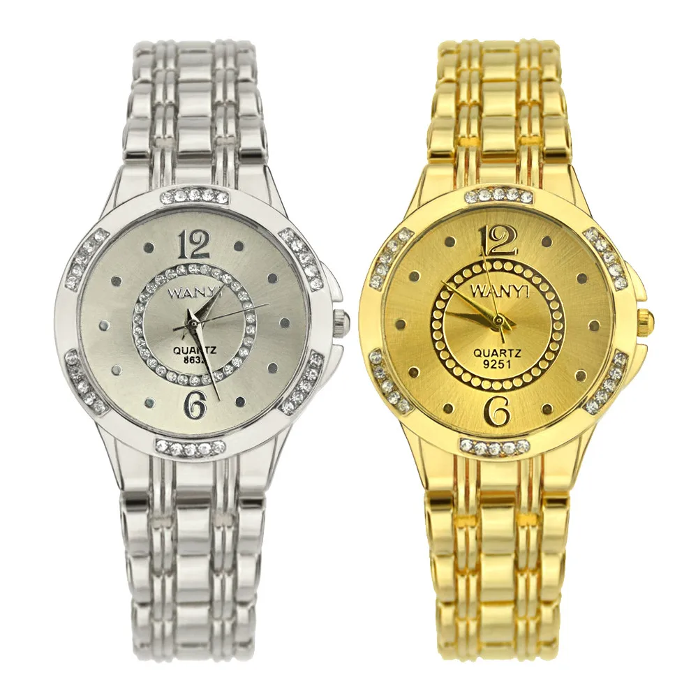 Часы наручные женские кварцевые модные роскошные повседневные с браслетом из