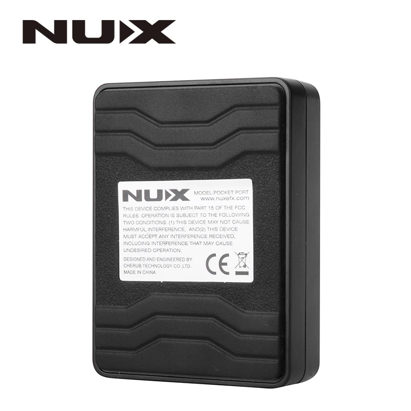 NUX Карманный порт для гитары USB аудио интерфейс 192 кГц/24 бит профессиональные
