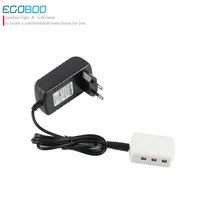 24w black led driver 12v white splitter connector for led cabinet light with 5 5dc plug in power cord
