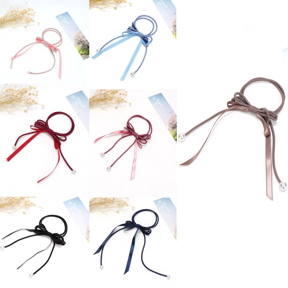 Женская резинка для волос ручной работы с тремя прядями аксессуар в Корейском