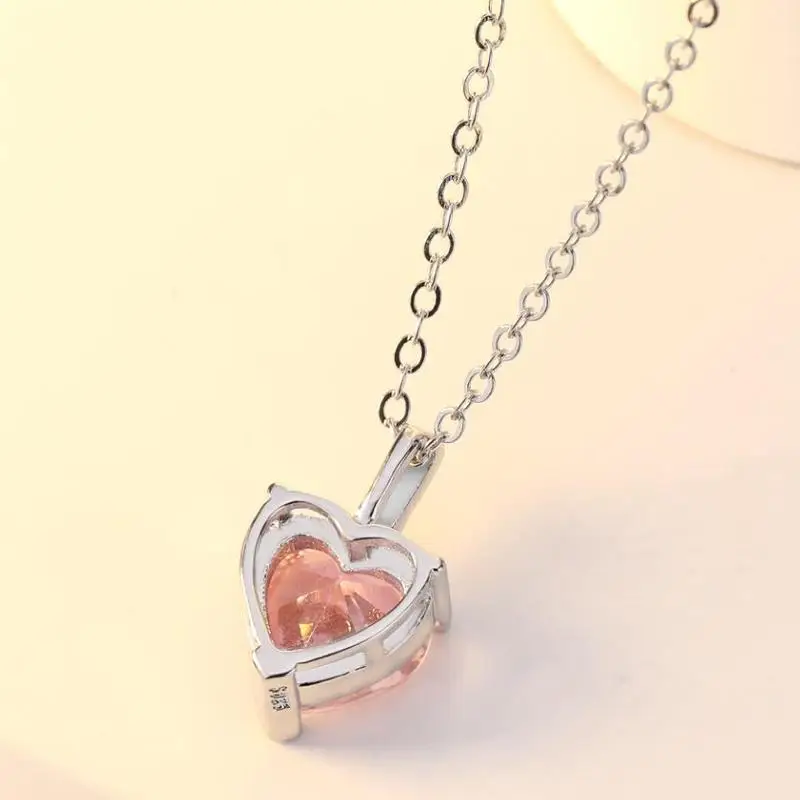 Очаровательное серебряное ожерелье Everoyal для девушек ювелирные изделия модное с