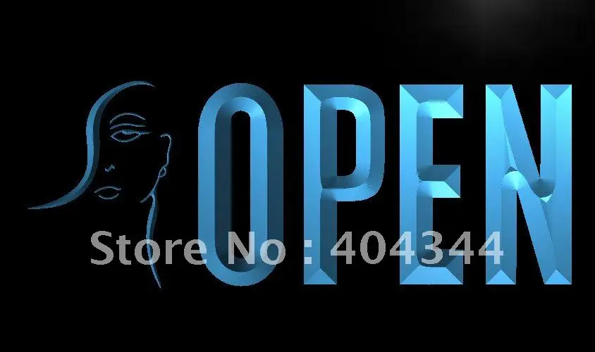 

LK733- OPEN Beauty Salon Make Up LED Neon Light Sign