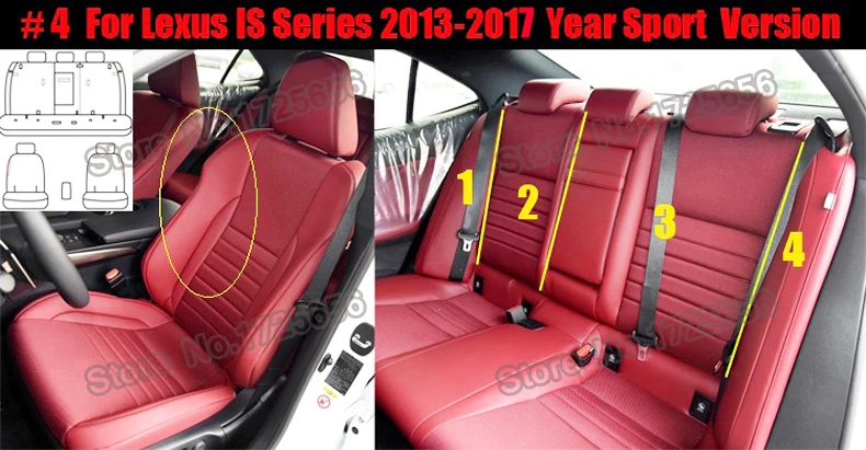 AutoDecorun сиденье из натуральной кожи чехол для Lexus IS250 IS350 IS300 IS300h IS200t IS250C IS300C IS350C сиденья Аксессуары для велосипеда