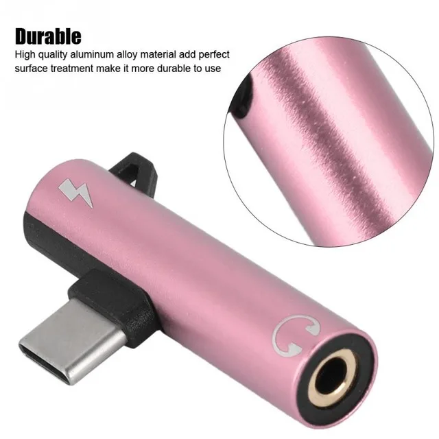 Cherie Type C To 3.5mm Jack Charger Earphone Cable For Xiaomi mi 9 Huawei Samsung S10+ USB Audio Adapter Headphone Converter | Мобильные