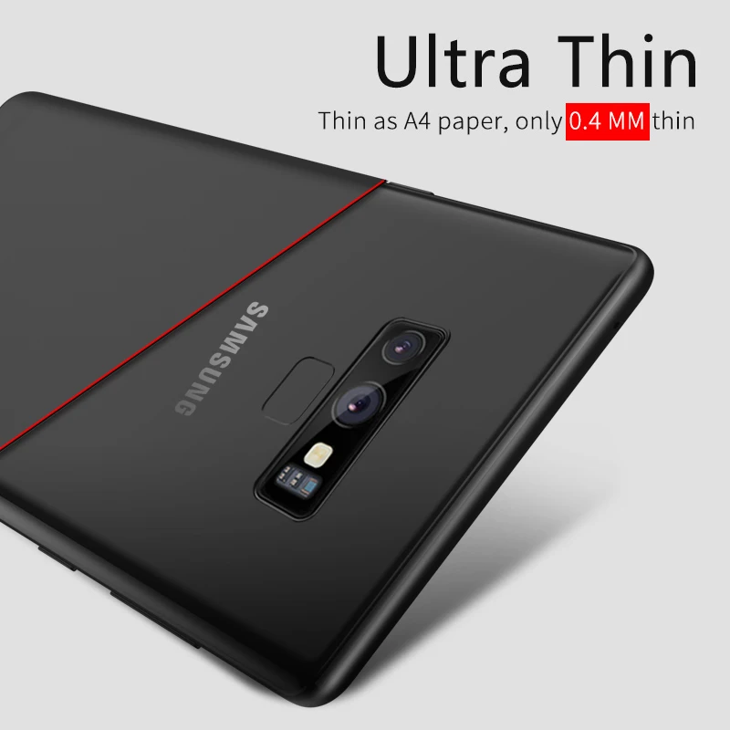 Прозрачный чехол X Level для Samsung Galaxy Note 9 Сверхтонкий из полипропилена задней панели