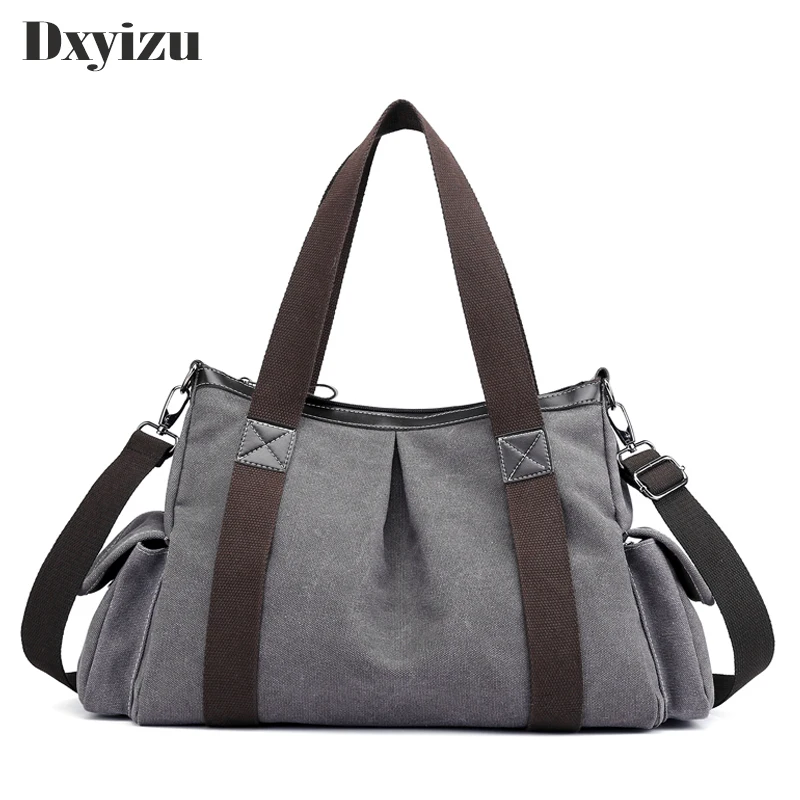 2020 новые модные однотонные женские холщовые сумки для отдыха брендовые