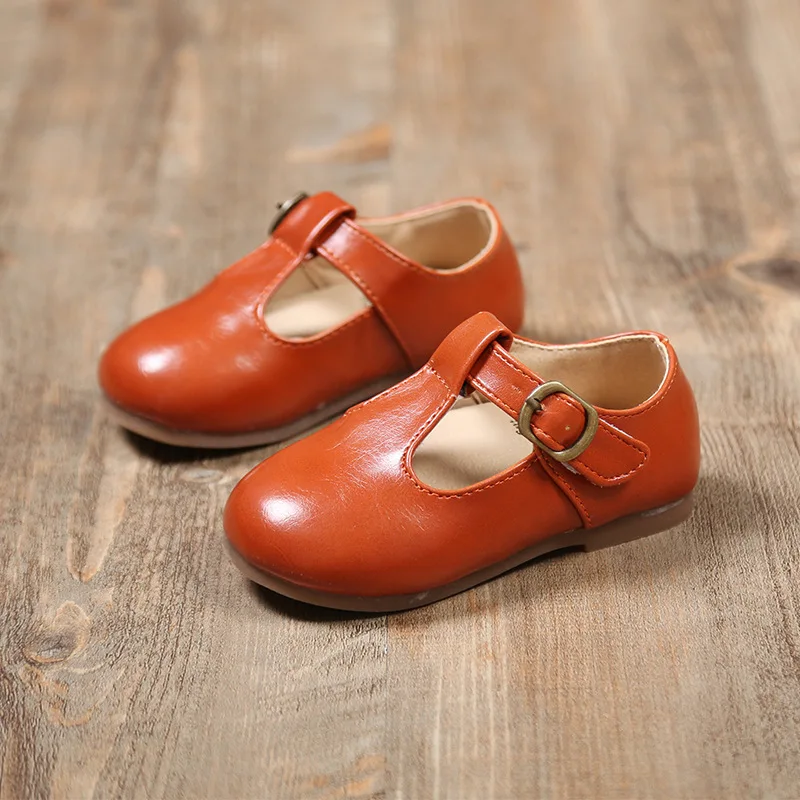 Обувь для маленьких девочек кожаные весенние мокасины детей ясельного возраста