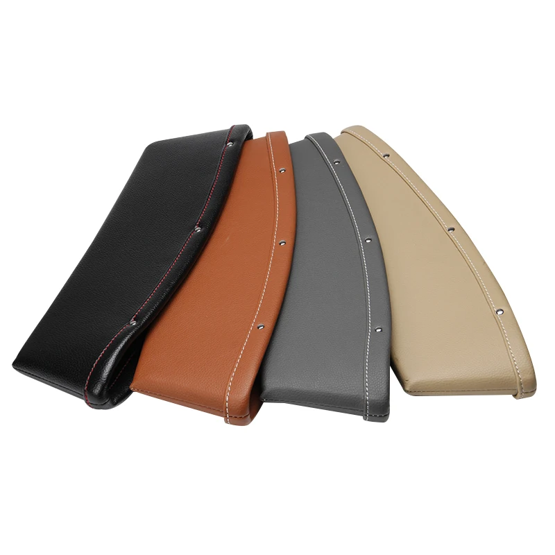 YIKA 4 Цвета 2 шт/лот Многофункциональная Кожаная Хранительная Коробка для Автомобиля Органайзер Между Сидений Стоянки Товаров