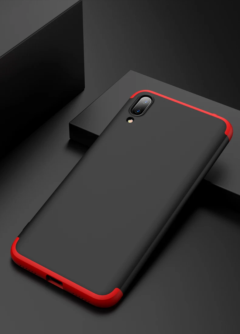 Koosuk 3-в-1 чехол-накладка для huawei Y7 ПК Жесткий матовый защитный чехол для huawei Y7 Pro Y7 Prime чехол для телефона чехол Funda
